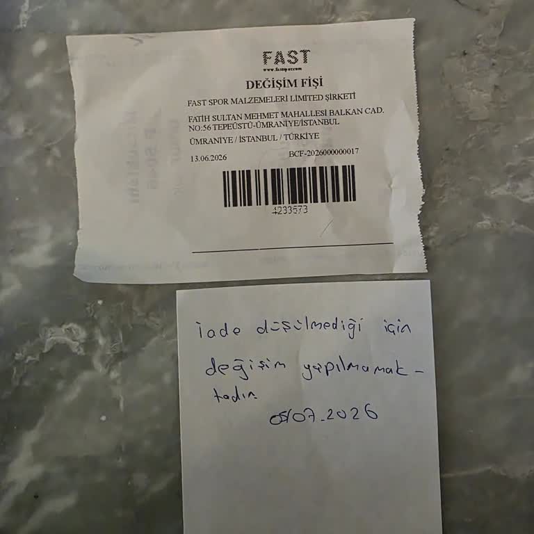 Hediye Ürünlerde Değişim Kartı Olmasına Rağmen İade Faturası İstenmesi