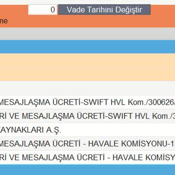 SWIFT Ödemelerindeki Masraf Kesintileri İçin İade Ve Açıklama Talebi