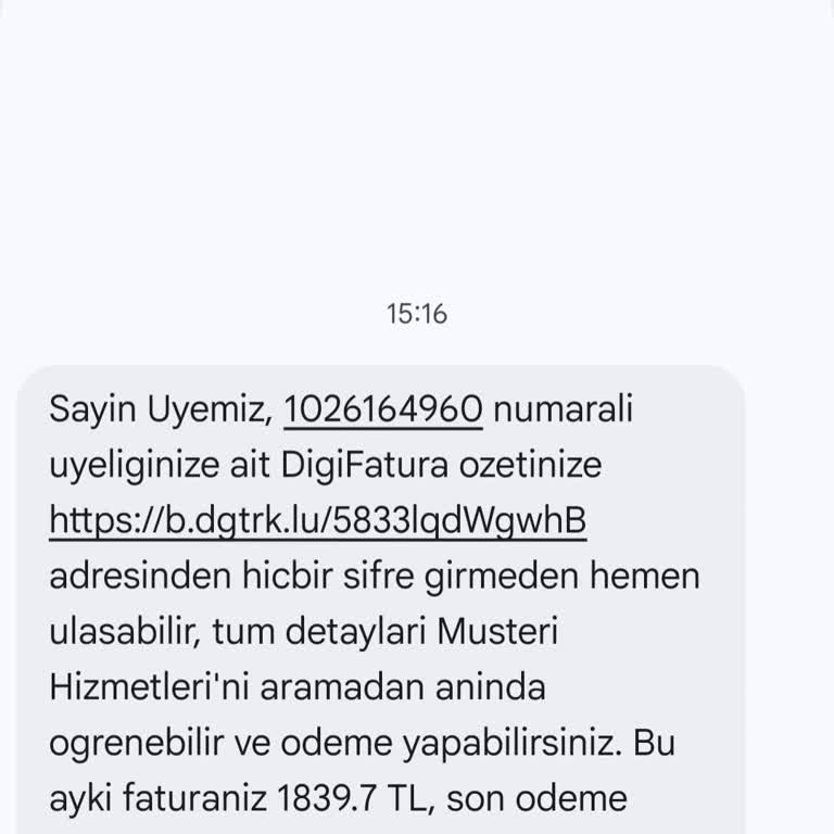 Taahhüt Bitiminde İzin Almadan Kesilen 1.859 TL Fatura