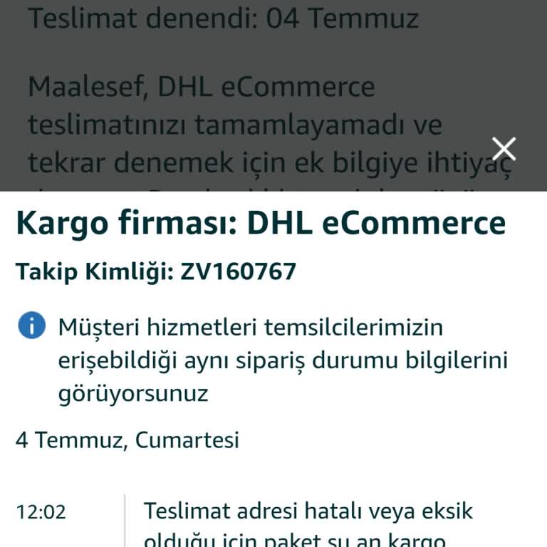 Teslimat Gerçekleşmedi, İletişim Yok, İptal Ve İade Talebi