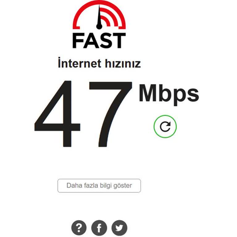 1000 Mbps Paketinde 47 Mbps Hız Düzeltme Talebi
