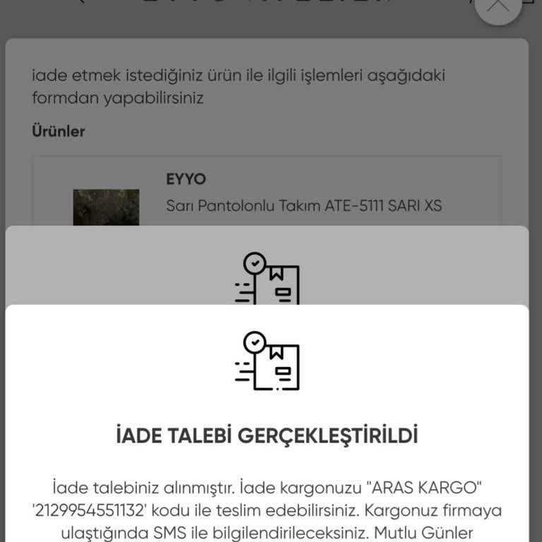 İade Talebim Kargo Ücreti Yüksekliği Ve Müşteri Hizmetleri Yanıtsızlığı Nedeniyle Reddedildi