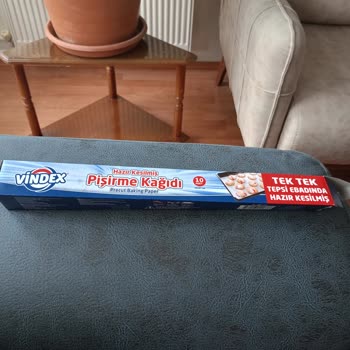 Vindex Yağlı Kağıt Kalitesiz Börekler Yapıştı, İade Talep Ediyorum