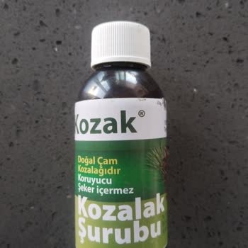 Kozak Vakfı Şurubu Kaptaki Güvenlik Bandı Yok Ve Tarih Bilgisi Eksik