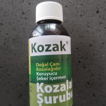 Kozak Vakfı Şurubu Kaptaki Güvenlik Bandı Yok Ve Tarih Bilgisi Eksik