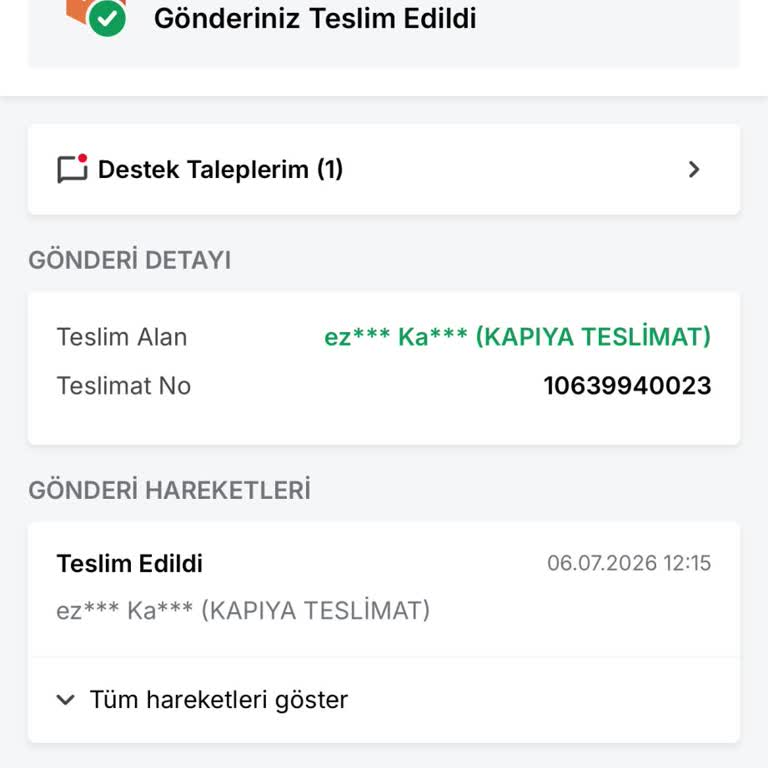 Kayıp Kargo İçin Acil Teslimat Ve İade Talebi