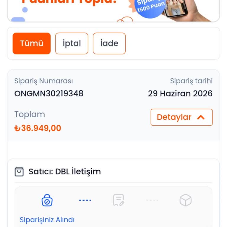 Sipariş Gecikmesi Ve Yanıtsız Müşteri Hizmetleri