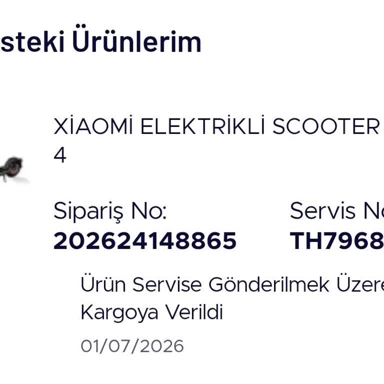 Fren Lambası Çalışmayan Xiaomi Scooter’da 20 Gün Süren Bilgisiz Servis
