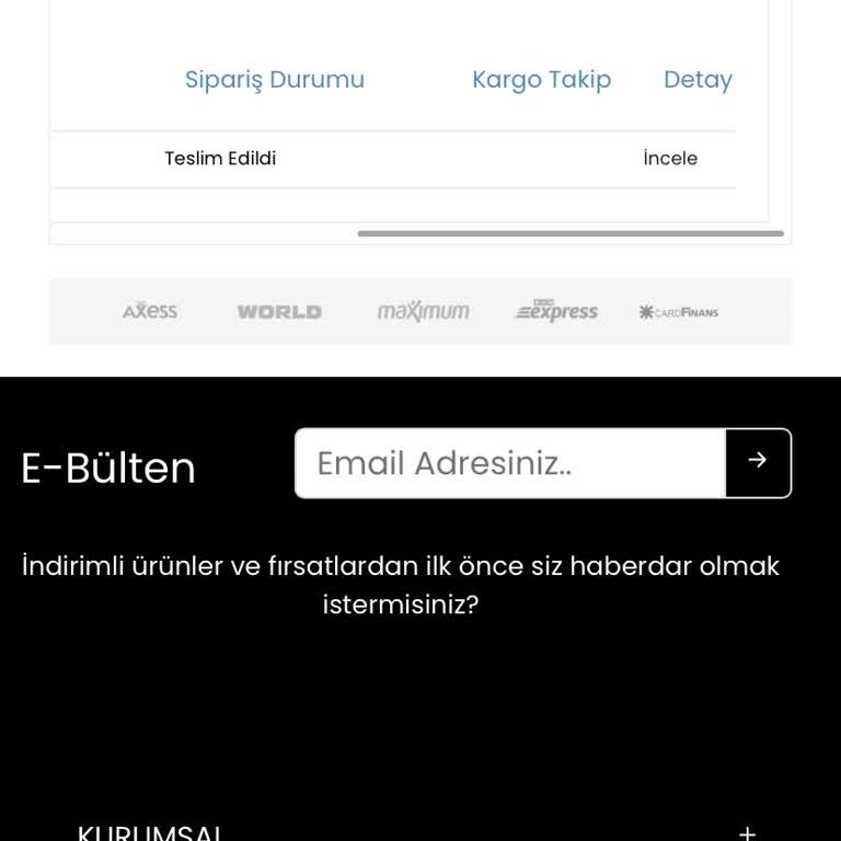 Teslim Edildi Gösterilen Siparişte Ürün Gelmedi Ve İade Talebi