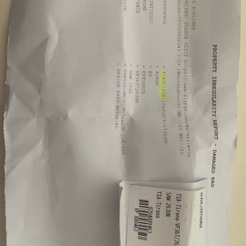Uçuş Sırasında Hasar Gören Bagajım İçin Yanlış Referans Numarası Nedeniyle Çözüm Talebi