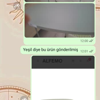 Alfemo İzmir Forum Bornova Şubesinde Defolu Zigon Sehpanın İade Talebi Reddedildi