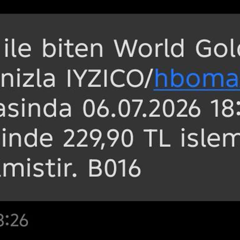 HBO Max'ten İzinsiz Çekim İptali Ve İadesi Talebi