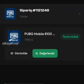 Oyun Dinar Eksik UC Geldi
