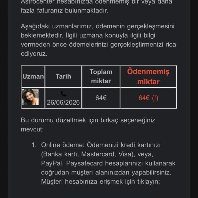 Astrocenter’da Şeffaf Olmayan Kampanya Aşırı Ücretlendirme ve Saygısız Müşteri Hizmetleri
