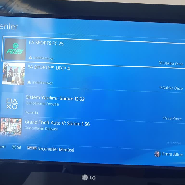 PlayStation'ta EA Play Üyeliği Oyun İndiremiyorum