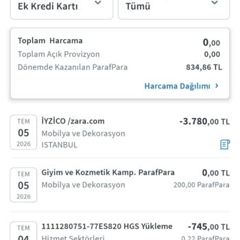 Zara Üzerinden Yetkisiz Kart Harcaması İptali Ve İade Talebi
