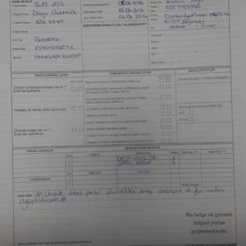 Samsung Buzdolabı Arızası İçin Uzun Süreli Servis Sorunu Ve Değişim/İade Talebi