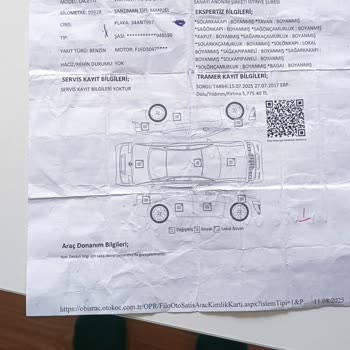 Eksik Ekspertizli Araçta Sürekli Arızalar Ve Güvenlik Riski