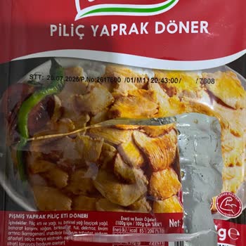 Pişmiş Dönerde Çiğ Tavuk Parçası Tespiti Sağlık Riski Oluşturuyor