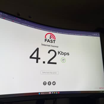İnternet Hızının 500 Kbps’ye Düşmesi Ve Çözüm Beklenmesi