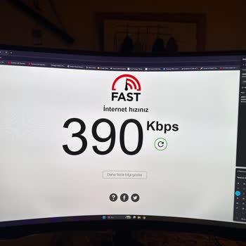 İnternet Hızının 500 Kbps’ye Düşmesi Ve Çözüm Beklenmesi