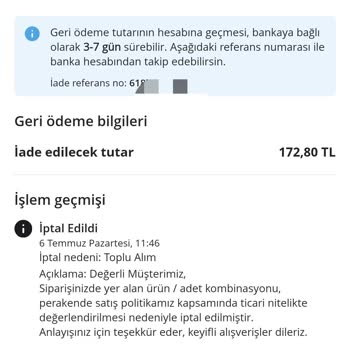 N11'de Bebek Maması Siparişim Haksız 'Toplu Ticari Alım' Gerekçesiyle İptal Edildi