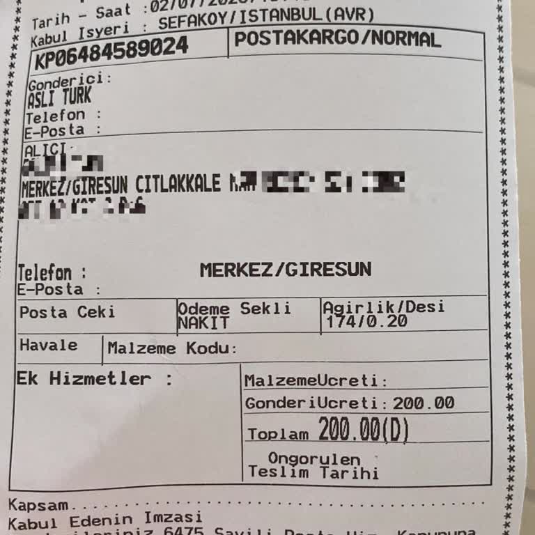 İki Gün Teslim Sözünün Aşılması Ve 200 TL İadesi Talebi