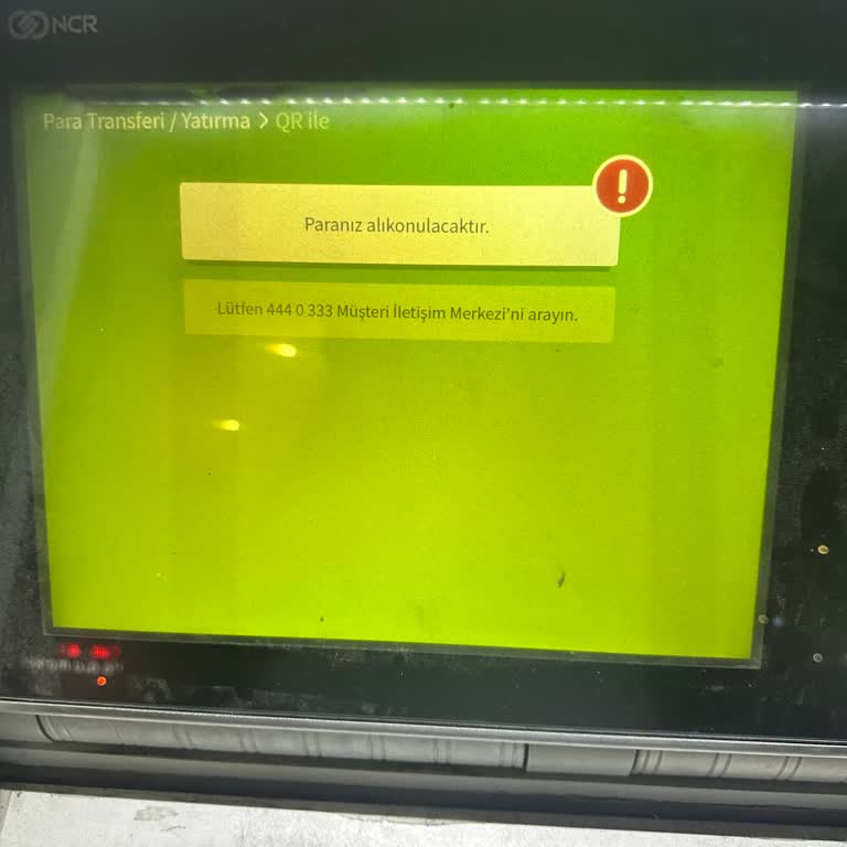 Garanti BBVA ATM'de Para Yutulması Ve 15 Gün Bekleme Süresi