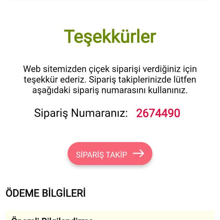Ciceksepeti.vip Yönlendirmesi Sonrası Sipariş Takibi Yok, İade Talep Ediyorum