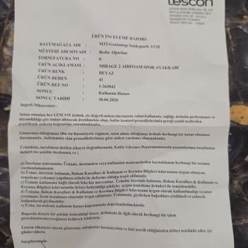 Ayakkabının Arkası Açıldı Ve Ayak Ağrıyor Mağaza Kullanıcı Hatası İddiası