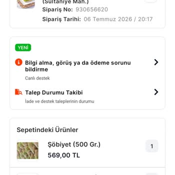 İki Saat Beklettiğiniz Sipariş Ve Yardımsız Müşteri Desteği