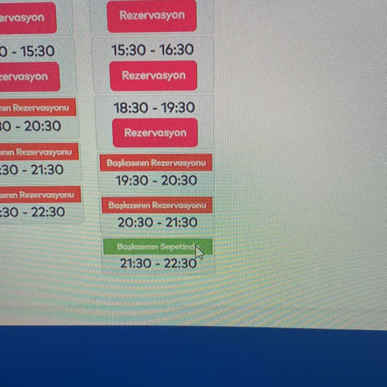 Pendik Sahil Halı Saha Rezervasyon Sisteminde Bot Kullanımı Engellenmeli