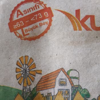 Kumartaşlı 15'li L Boy Yumurta Gramajı Ambalajla Uyuşmuyor