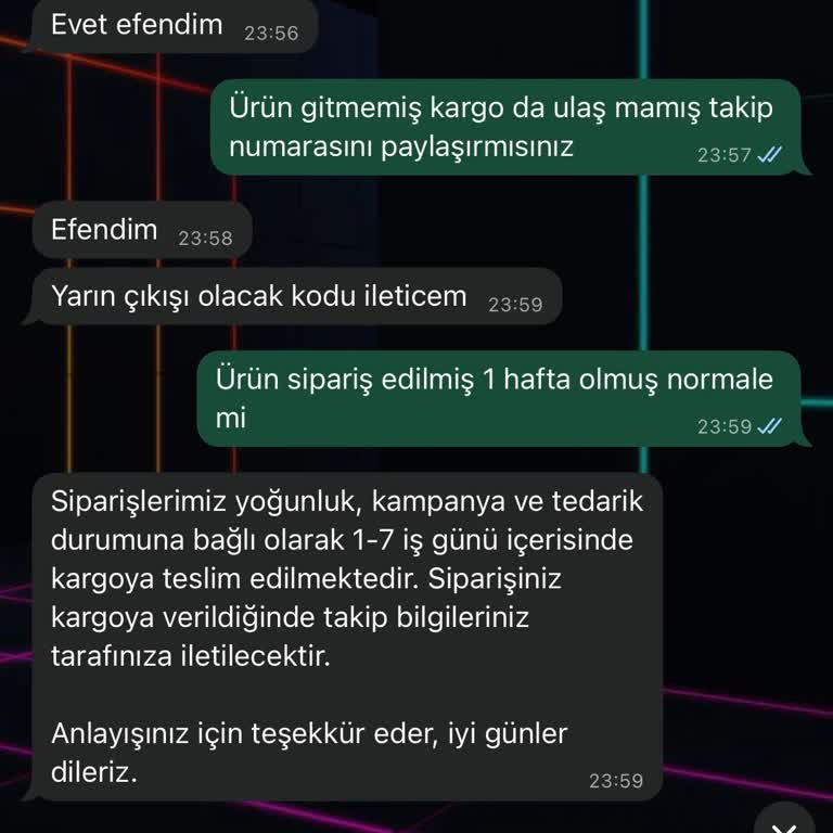 Kredi Kartıyla Ödenen Kedi Maması Siparişim 10 Günde Kargoya Çıkmadı