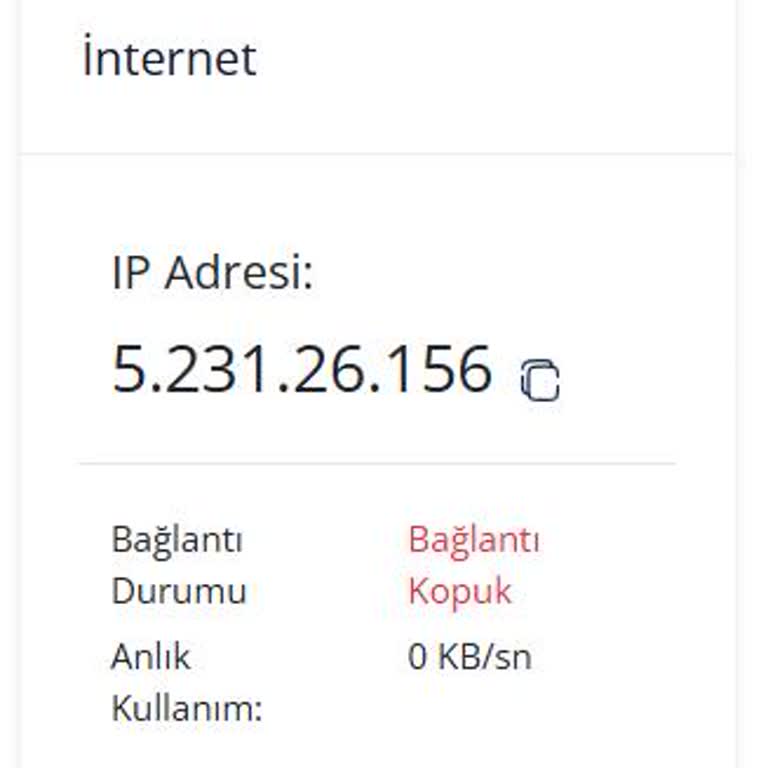 Brolve Sunucuma Hiçbir Şekilde Erişim Sağlayamıyorum
