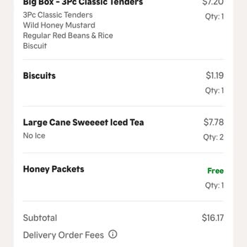 Popeyes App Order Cold, Inedible – No Response to Refund Requests