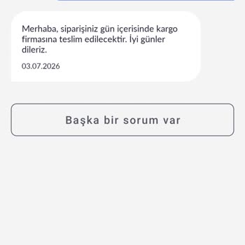 Satıcı Yanıt Vermiyor Ve Sipariş Kargoya Çıkmadı