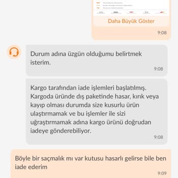 İzin Almadan Sipariş İptali Ve Fiyat Farkı Şikayeti