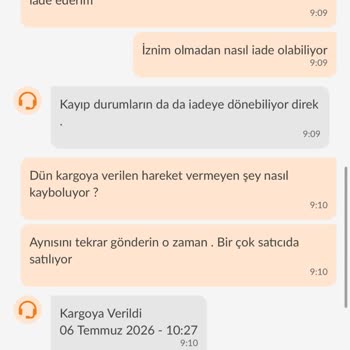 İzin Almadan Sipariş İptali Ve Fiyat Farkı Şikayeti