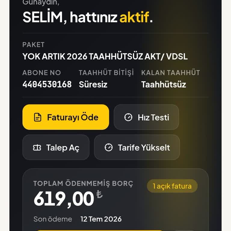 Sadenet’te Açıklanmayan Ön Ödeme Ve Haksız Modem Ücreti Nedeniyle Aylık 889 TL Faturaya Şikayet