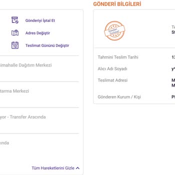 Acil Kargo İçin Yanlış Teslim Tarihi Ve Yardımsız Müşteri Hizmetleri