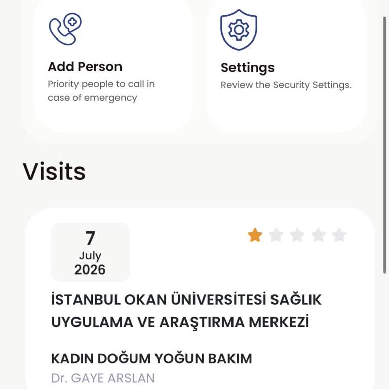 Randevu Muayenesiz Gerçekleşti Olarak Kaydedildi