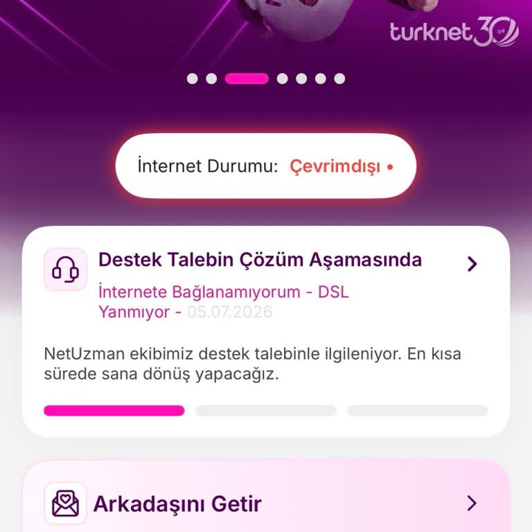 TurkNet İnternet Kesintisi Ve Uzun Süreli Bilgilendirme Eksikliği