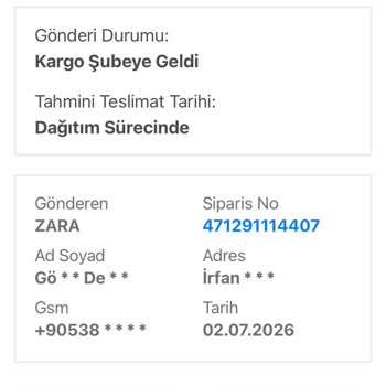 Siparişim Aranmadı Ve Hatalı Şekilde İade Sürecine Alındı