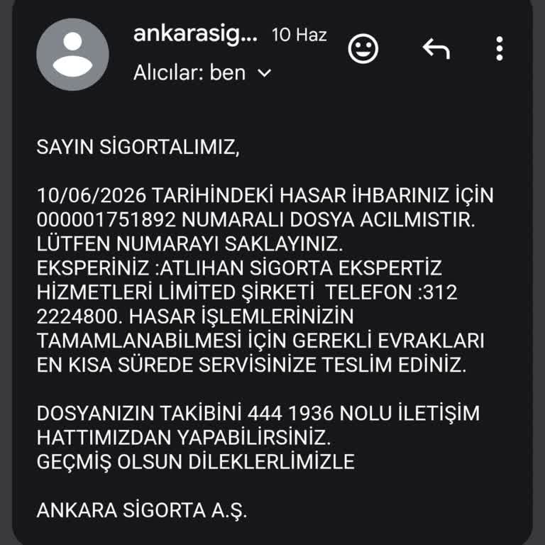 Ankara Sigorta’da Hasar Sürecinin Belirsizliği Ve İletişimsizlik