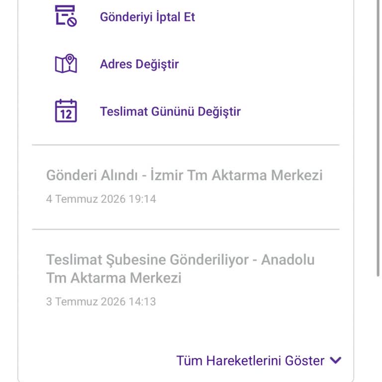 Hepsijet'te Aktarma Merkezinde Teslim Edilmeyen Media Markt Elektronik Siparişi