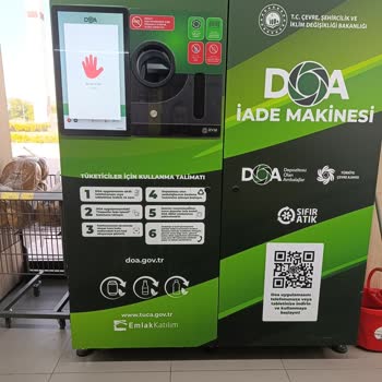 Doa Geri Dönüşüm Makinesi Dolu, Depozito İadesi Yapılamıyor