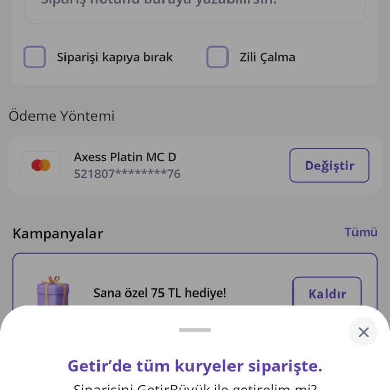 İndirim Yanıltması Ve Getir Büyük’e Zorunlu Yönlendirme