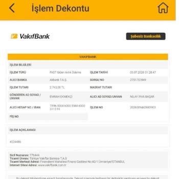 224486 Numaralı Sipariş Kargoya Verilmedi, Ücret İadesi Bekliyor