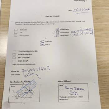 Türk Telekom Şubesinde Yanıltıcı İptal İşlemi Ve Haksız Cayma Bedeli